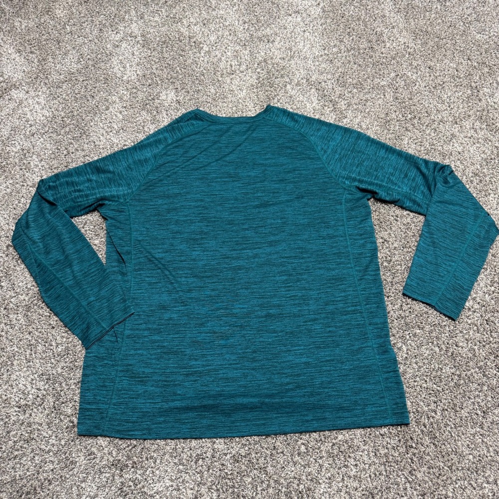 Eddie Bauer Mens TXL Tall FreeDry Performance Shirt‎ Teal Long Sleeve Hiking - Picture 3 of 10